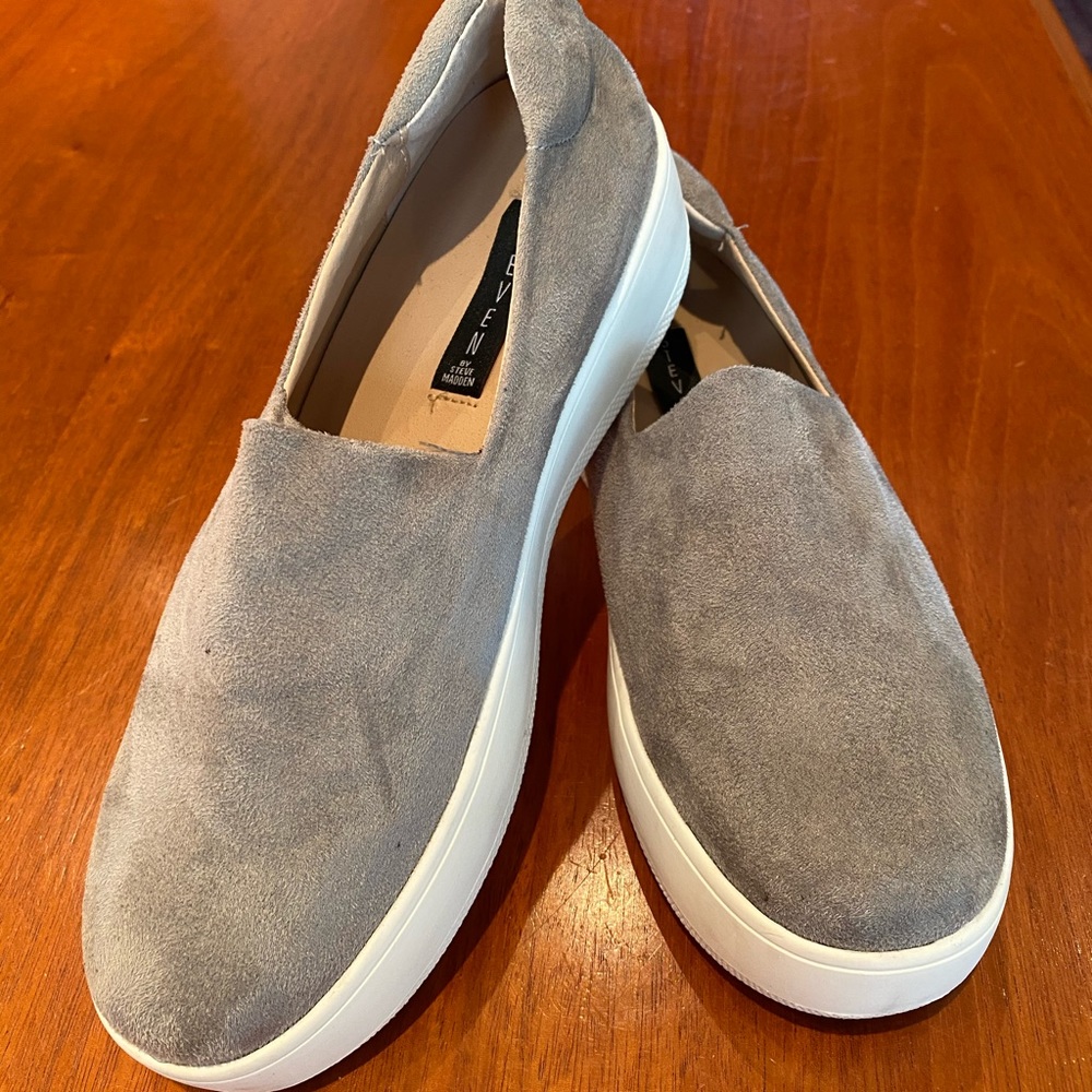 Steve Madden Hilda Slip-on Suede Platform Sneaker